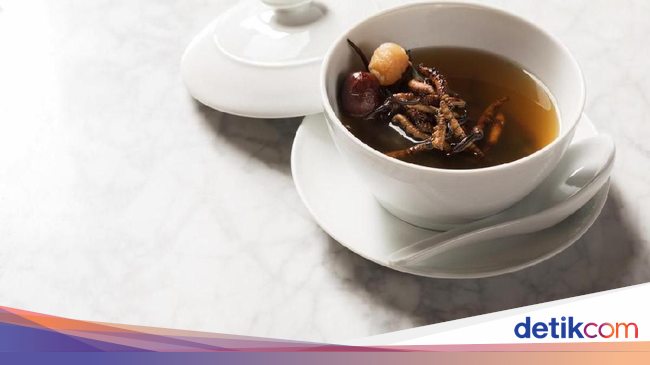 Sup Isi Jamur Ulat Ini Harganya Rp 9.3 Juta Semangkuk, Apa 