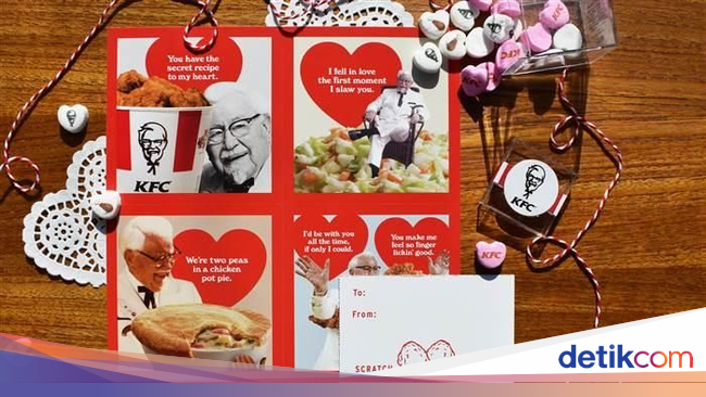 Hmm Kartu Romantis Valentine Ini Menebarkan Aroma Ayam 