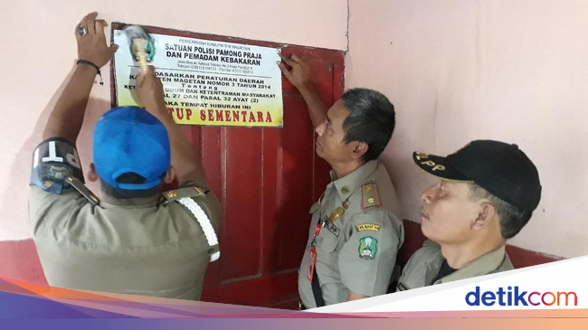 15 Kafe dan Panti Pijat Liar di Magetan Disegel