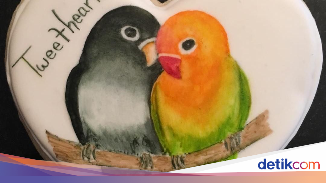 Keren! Kreasi Kue Kering Bergambar Hewan Ini Seperti 