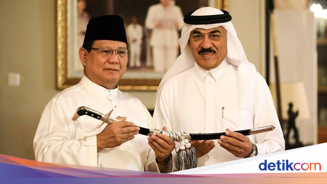 Saat Prabowo Terima Kunjungan Dubes Qatar di Padepokan 