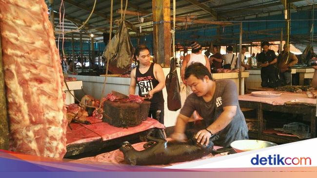 pasar ekstrim di dunia 5 Daging Hewan di Pasar Tomohon Pasar Daging Paling 