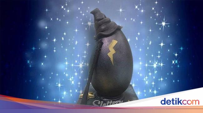 Gemas! Telur Paskah Warna Hitam Ini Dibuat Bertema Harry 