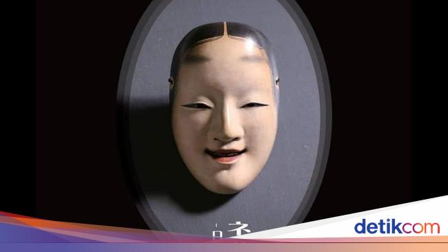 23 Karya Topeng Noh dari Jepang Dipamerkan di Bandung