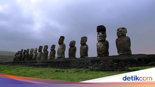 Misteri Patung patung Aneh dari Pulau  Paskah 