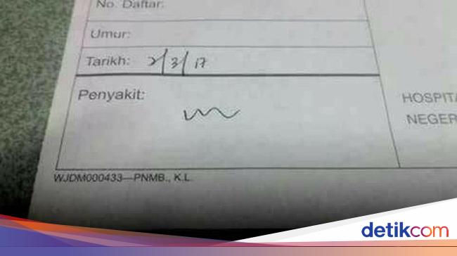 Dokter Dokter Harus Tahu Nih Inggris Kini Melarang Tulisan