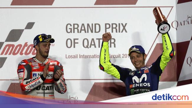 Podium Jadi Awal yang  Bagus  untuk Rossi 