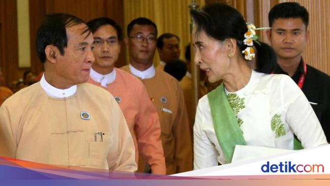 Apart From Aung San Suu Kyi President Win Myint Was Also Detained By The Myanmar Military Netral News