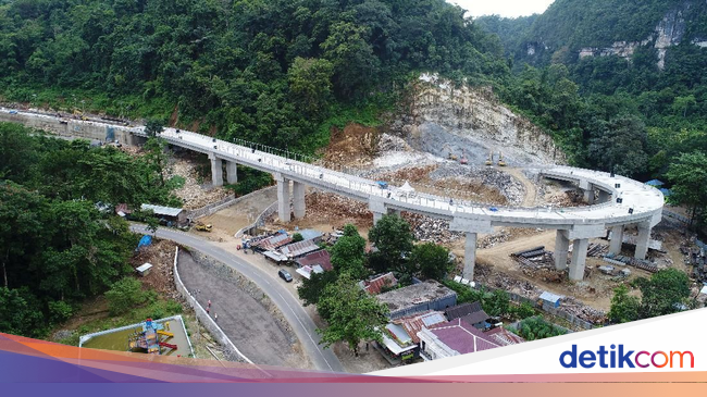  Keren Banget Jalan Layang Ini Dibangun Meliuk di Antara Hutan