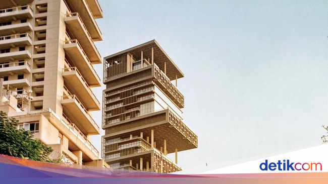 Mengintip Rumah 27 Lantai Orang Terkaya India Mengintip Rumah 27 Lantai Orang Terkaya India
