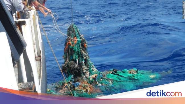 Foto: Sampah Plastik di Pasifik yang Banyaknya 3 Kali Luas 