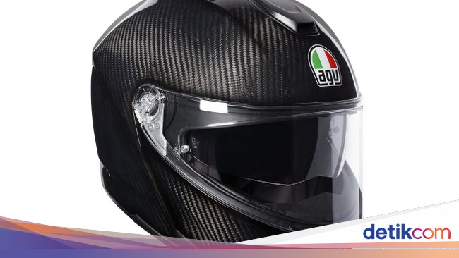 AGV Sportmodular, Helm Pertama di Dunia yang Pakai Serat 