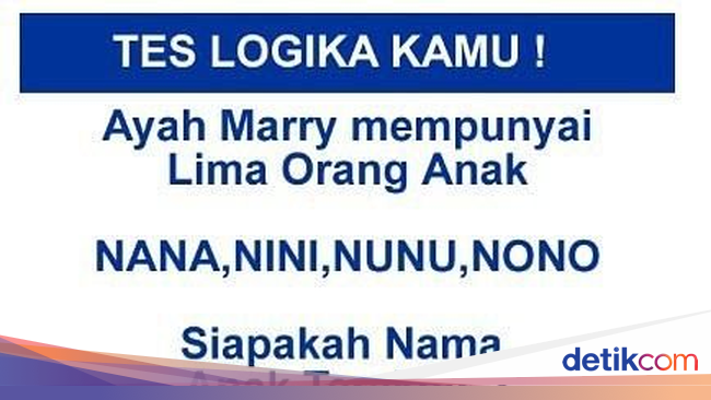 Tes Logika Sekaligus Asah Otak Nggak Bisa Jawab Tandanya Butuh Liburan