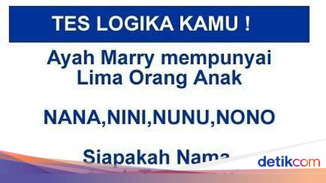 Tes Logika Sekaligus Asah Otak Nggak Bisa Jawab Tandanya Butuh Liburan