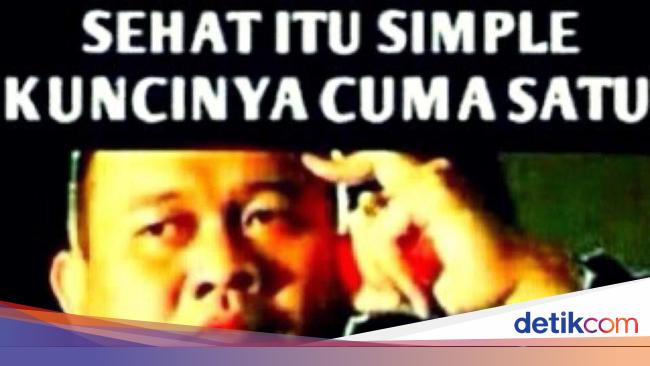 Foto Kutipan Nyeleneh Soal Kesehatan Ala Cak Lontong