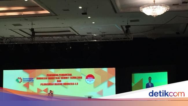 Jokowi Resmikan Roadmap Industri 4 0