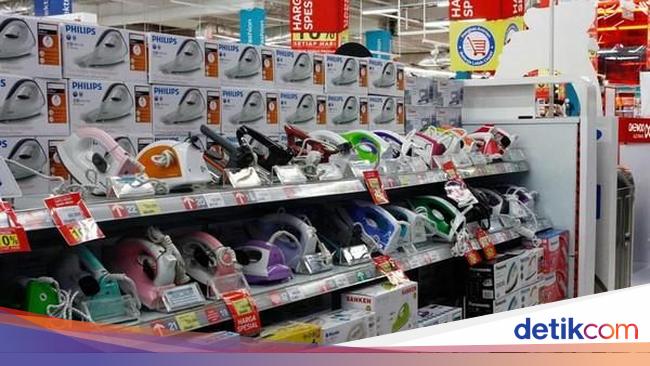 Ada Potongan Harga Setrika hingga Blender di Transmart Ada Potongan Harga Setrika hingga Blender di Transmart