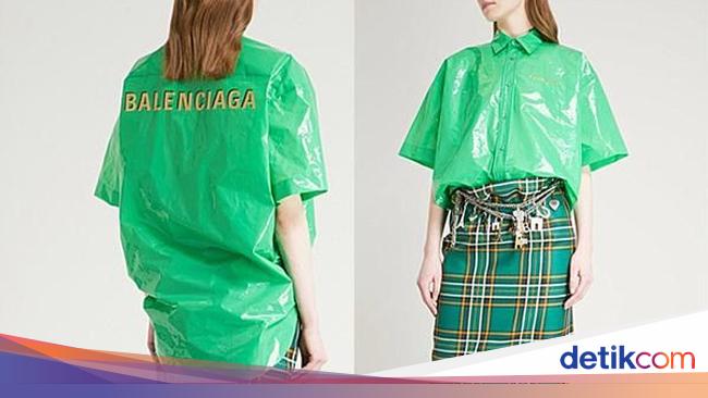 Kemeja Balenciaga Disebut Mirip Kantong Plastik Sampah Dijual Rp 10 Juta 7096