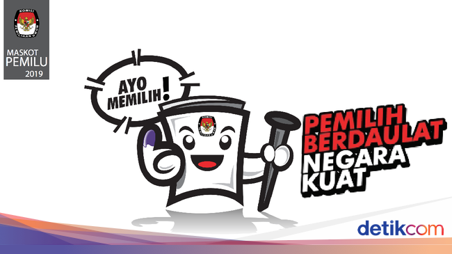Pilpres 2019: Surat Suara Pemilu 2019 Vector Pilpres 2019: Surat Suara Pemilu 2019 Vector