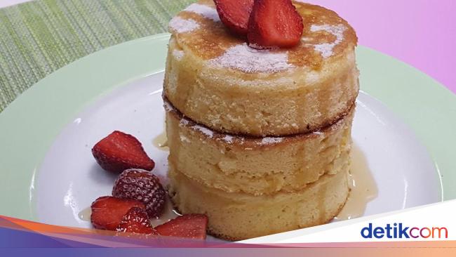 Resep discount fluffy pancake