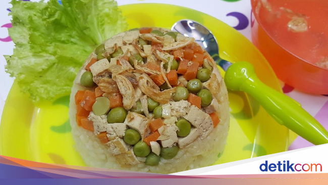Resep Nasi Tim Tahu Sayuran