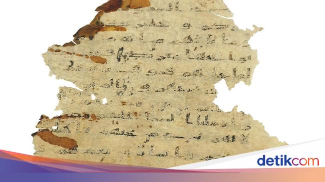 Ditemukan Ayat Alquran Ditulis Di Perkamen Bekas Perjanjian Lama