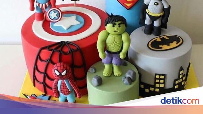 Gambar Kue Ulang Tahun Avengers gambar kue ulang tahun