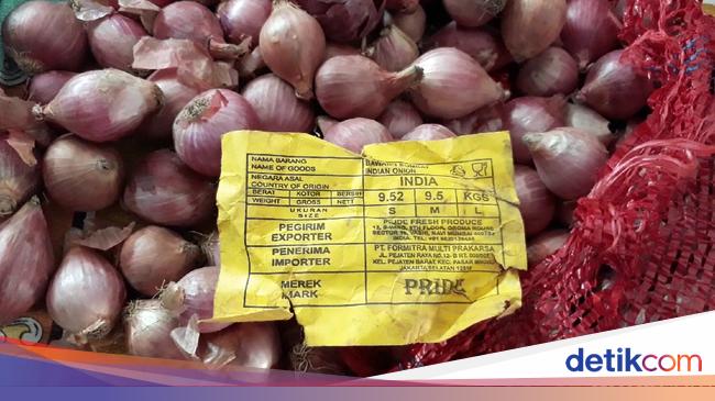 'Bawang Merah' India Ganggu Harga Lokal, Ini Tanggapan 