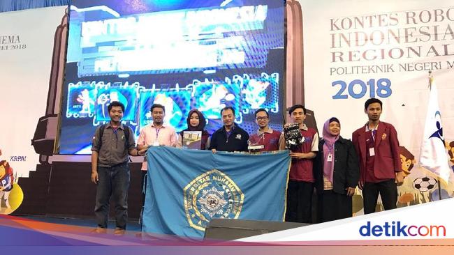 poli mata rs umm malang Robot DOME UMM Sabet Juara I Kontes Robot Indonesia 2020