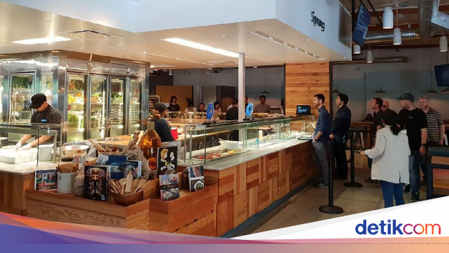 Karyawan Google dan Facebook Mau Dilarang Makan Gratis