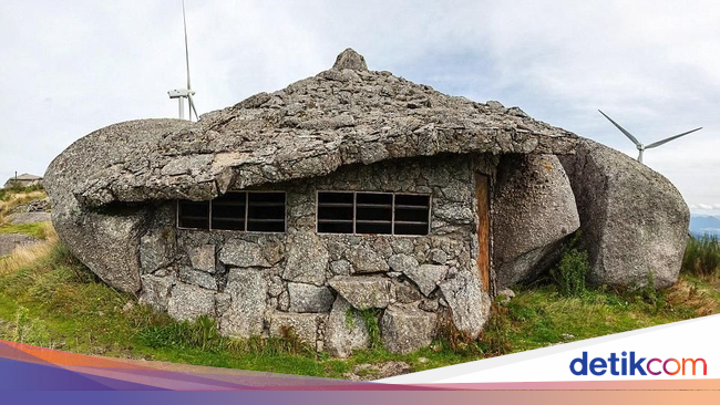 Ternyata di Dunia Nyata Ada Rumah Flinstones, Begini Bentuknya