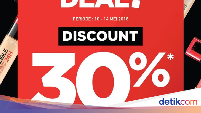 Cantik Memesona dengan Diskon Kosmetik di Transmart