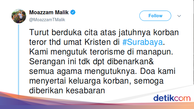 Dubes Inggris Serukan #BersatuLawanTeroris
