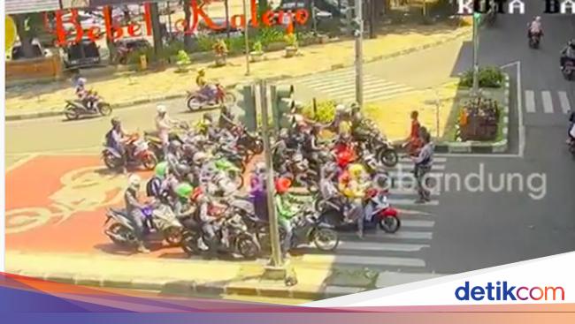 Pemotor Jangan Berteduh di Depan Zebra Cross, Karena Ini 