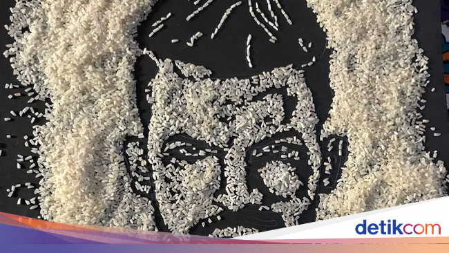 Keren Ini 10 Rice Art Berbentuk Wajah Bob Marley Hingga Monalisa