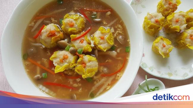 Resep Buka Puasa Siomay Egg Soup