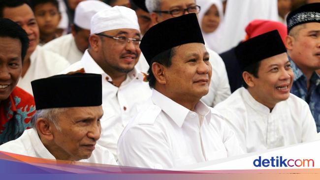 Amien Rais Restui Prabowo Jadi Menhan, PAN: Masa Mau Ribut Mulu - Detiknews