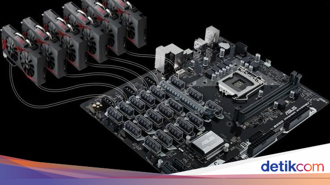 Asus Bikin Motherboard Khusus Buat Tambang Bitcoin Cs