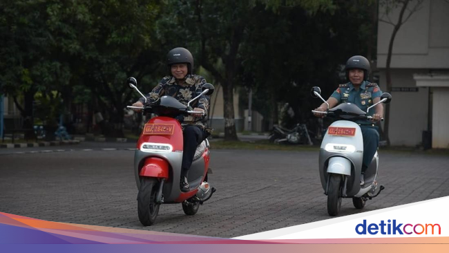 Motor  Listrik  Jadi Kendaraan Operasional Paspampres di Istana  Motor  Listrik  Jadi Kendaraan Operasional Paspampres di Istana