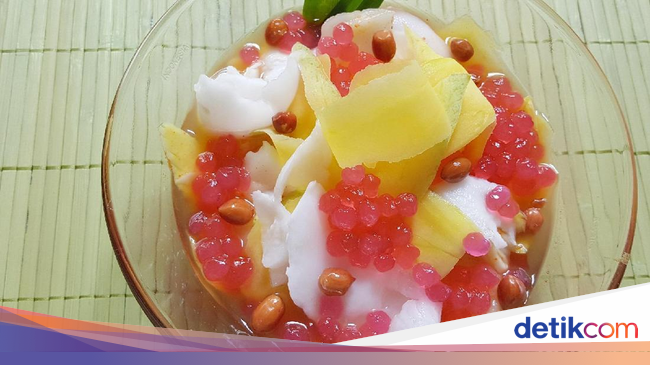 Resep Takjil Rujak Mangga  dan Kelapa  Muda