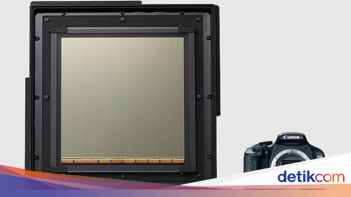 Melihat Sensor CMOS Raksasa Bikinan Canon