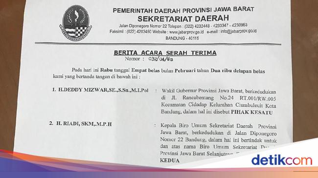 10 Contoh Berita Acara Serah Terima Berbagai Keperluan