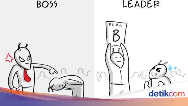 8 Ilustrasi Ini Gambarkan Perbedaan Bos Dengan Seorang Pemimpin
