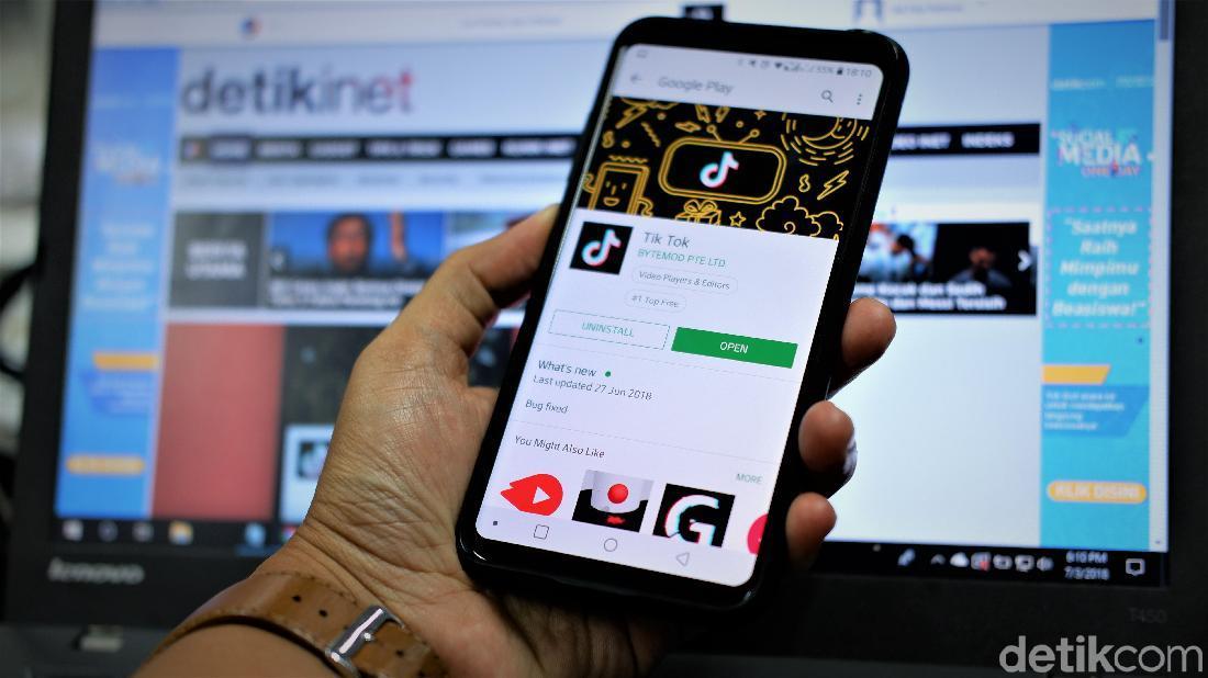 Ini Kronologi Pemblokiran Tik Tok Di Indonesia