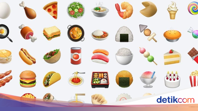 Pilihan Emoji Makanan Favorit Ternyata Bisa Gambarkan 