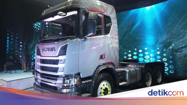 35 Ide Sketsa Gambar Truk  Scania Tea And Lead