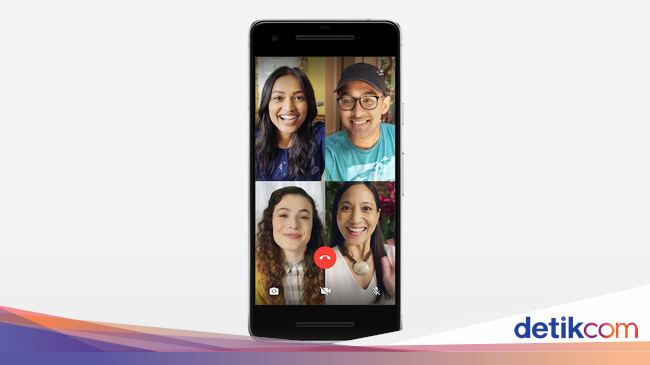 Group Video Call Sudah Bisa Dipakai di WhatsApp