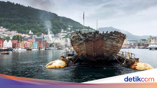 100 Tahun di Lautan Es, Kapal Penjelajah Norwegia Akhirnya 