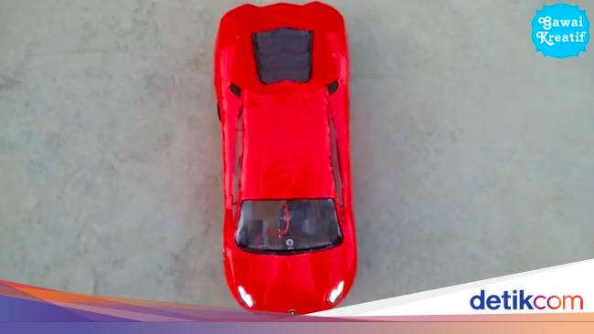 Ini Caranya Buat Lamborghini dari Kardus  Gampang Banget 