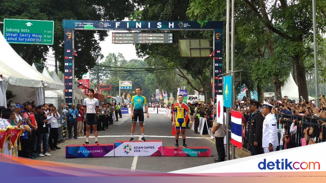 Indonesia Gagal Raih Medali di Balap Sepeda Jalan Raya  Putra